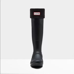 Hunter | Black Boot Socks-Tall